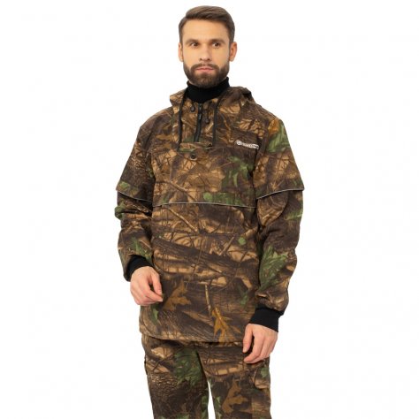 Костюм Huntsman Антигнус-Люкс с ловушками и пыльниками тк. Смесовая (светлый лес)