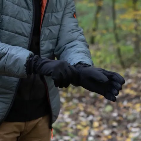 Tramp перчатки Softshell (чёрный)
