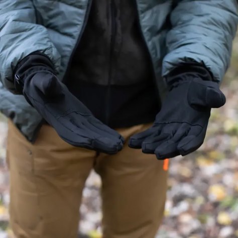 Tramp перчатки Softshell (чёрный)