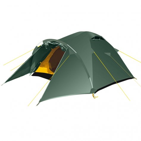 Трёхместная палатка BTrace Challenge 3 (зелёный)