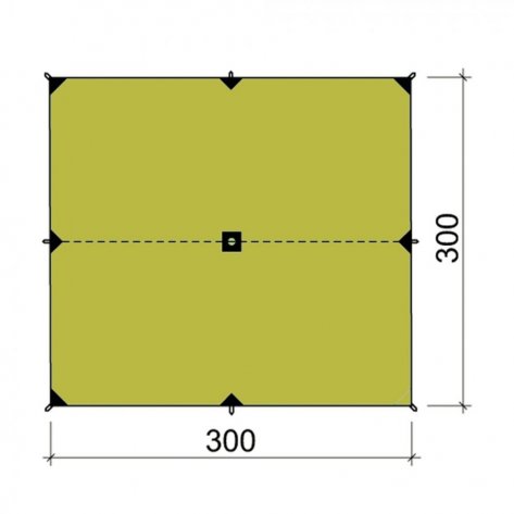 Bask тент Canopy Silicone 3*3