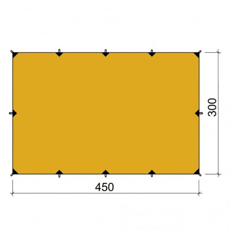 Bask тент Canopy Silicone 3*4,5