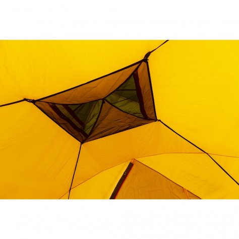 Normal четырёхместная горная палатка Камчатка 4 Si/Pu (жёлтый)