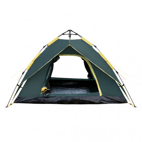 Tramp палатка автомат с коротким тентом Swift 3 V2 (зелёный)