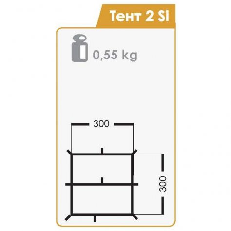 Normal квадратный тент 2 Si 3х3 (олива)