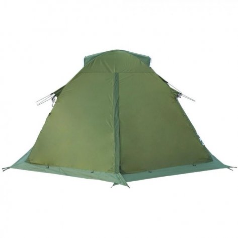 Tramp палатка экспедиционная Mountain 3 V2 (зелёный)