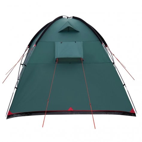 Четырёхместная кемпинговая палатка Tramp Bell 4 V2 (зелёный)