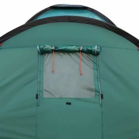 Палатка кемпинговая с двумя спальнями Tramp Brest 4 V2 (зелёный)
