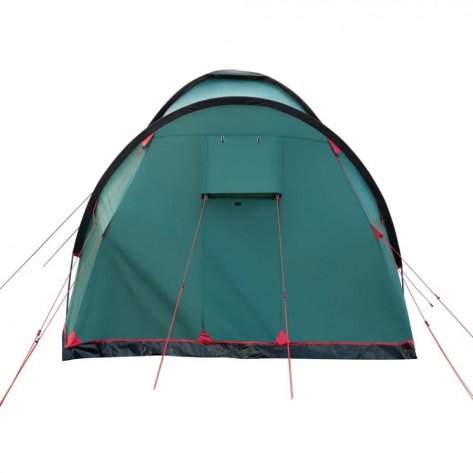 Палатка кемпинговая с двумя спальнями Tramp Brest 4 V2 (зелёный)