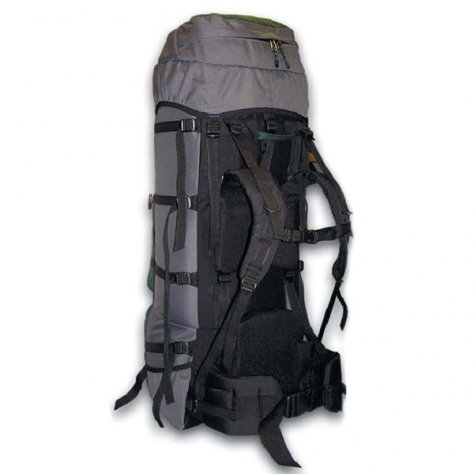 Normal рюкзак для экспедиций Хибины 120 PRO (зелёный/чёрный)