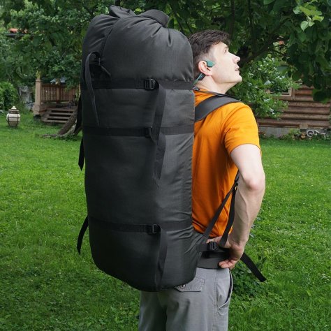Рюкзак походный Доропей ПР 100 (хаки-чёрный)