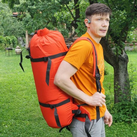 Рюкзак походный ДОРОПЕЙ ПР 60 (красный)