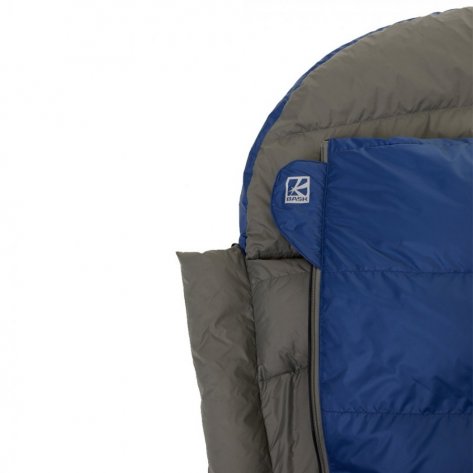 Спальник одеяло пуховый Bask Blanket Pro V2 XL -28 (синий/тёмно-серый)