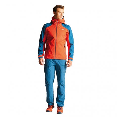 Куртка мужская мембранная Dare2b Rectitude ll Jkt (синий-оранжевый)
