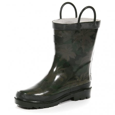 Regatta сапоги резиновые детские Minnow Jnr Welly (зелёный)