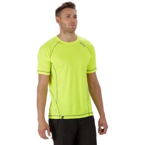 Regatta футболка мужская влагоотводящая Virda ll (зелёный)