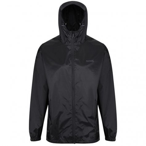 Непромокаемая куртка мужская Regatta Pack It Jkt lll (чёрный)
