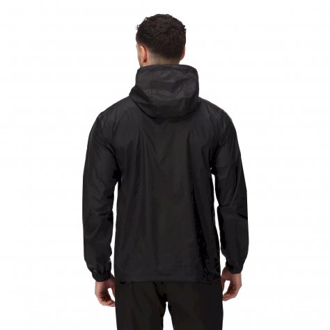 Непромокаемая куртка мужская Regatta Pack It Jkt lll (чёрный)