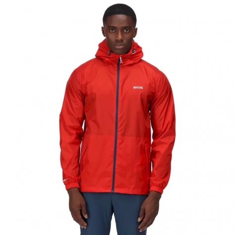 Непромокаемая куртка мужская Regatta Pack It Jkt lll (красный)
