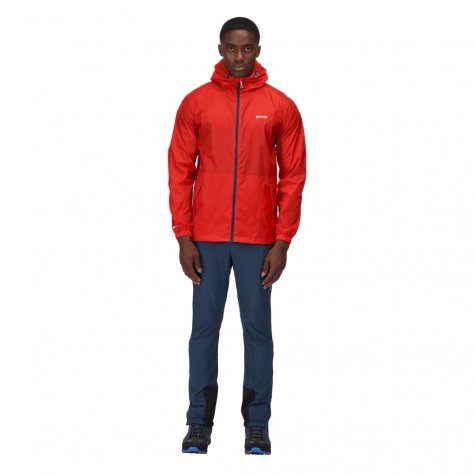 Непромокаемая куртка мужская Regatta Pack It Jkt lll (красный)