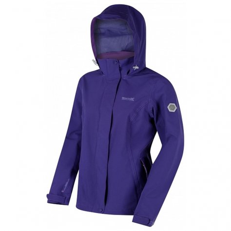 Непромокаемая куртка женская Regatta Calyn Stretch ll (фиолетовый)