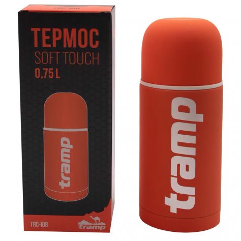 Tramp термос Soft Touch 0,75 л (оранжевый)