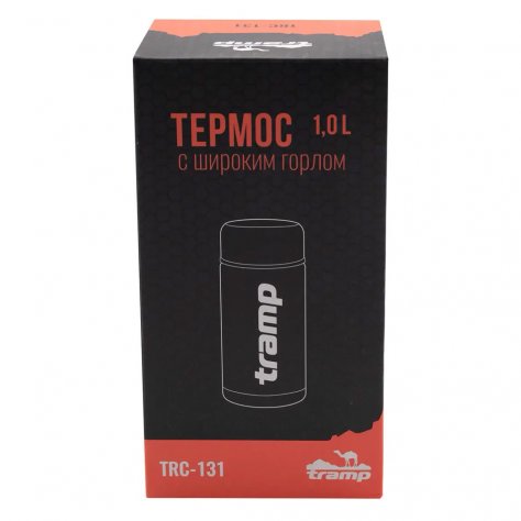 Tramp термос с широким горлом 1 л TRC-131 (серый)