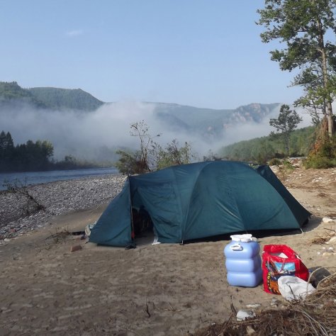 Палатка походная Normal Нева 5 (тёмно-зелёный)