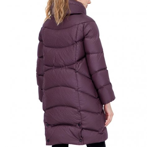 Bask пальто женское пуховое Luna -20°C (тёмно-бордовый)