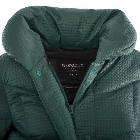Bask пальто женское пуховое Luna -20°C (тёмно-зелёный)