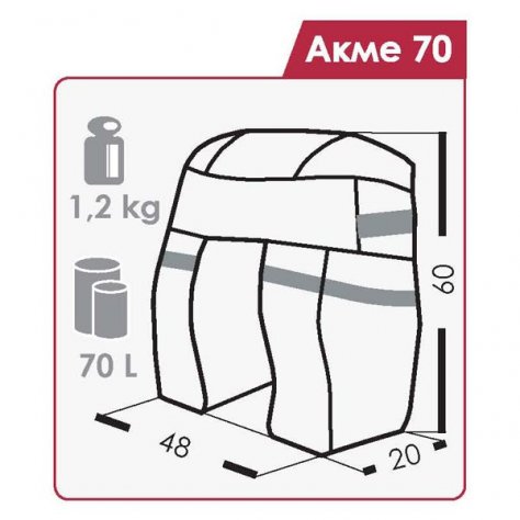 Normal Велорюкзак Акме 70