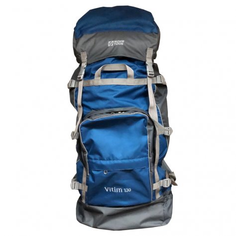 NOVA TOUR рюкзак туристический Витим 130 N2 (серый/синий)