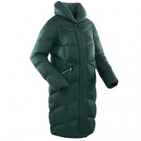 Bask пальто женское пуховое Luna -20°C (тёмно-зелёный)