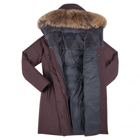 Sivera пальто женское Камея М -50°С (махагон)