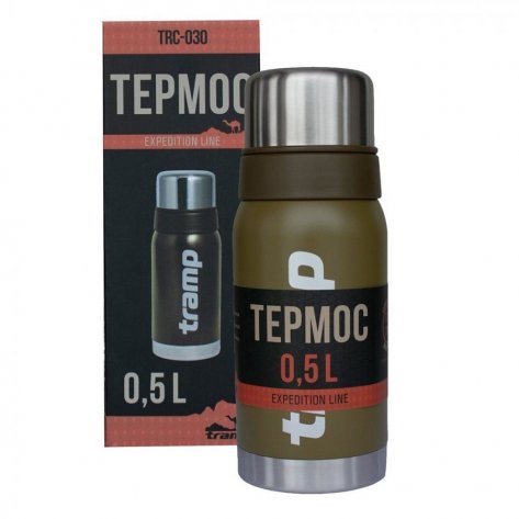 Tramp Термос 0,5л (оливковый)