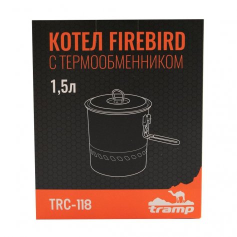 Tramp котел Firebird 1,5л c термообменником
