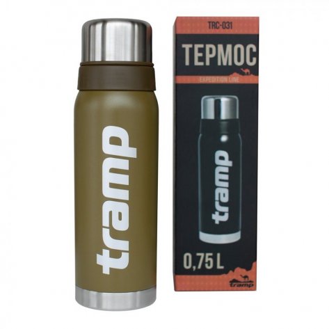 Tramp Термос 0,75л (оливковый)