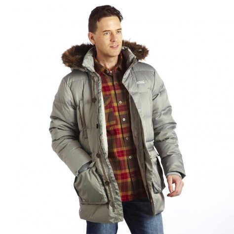 Regatta куртка мужская Andrei Down Parka (серый)