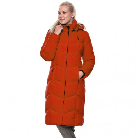 Bask пальто женское пух Snowflake -15°C (красный)