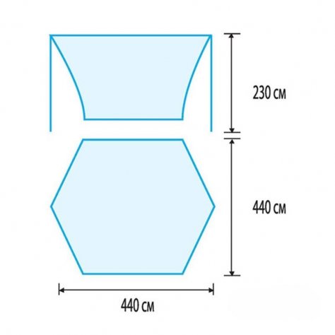 Tramp Lite тент Tent blue