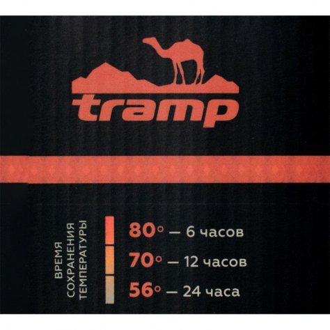 Tramp термос Soft Touch 1,0 л (серый)